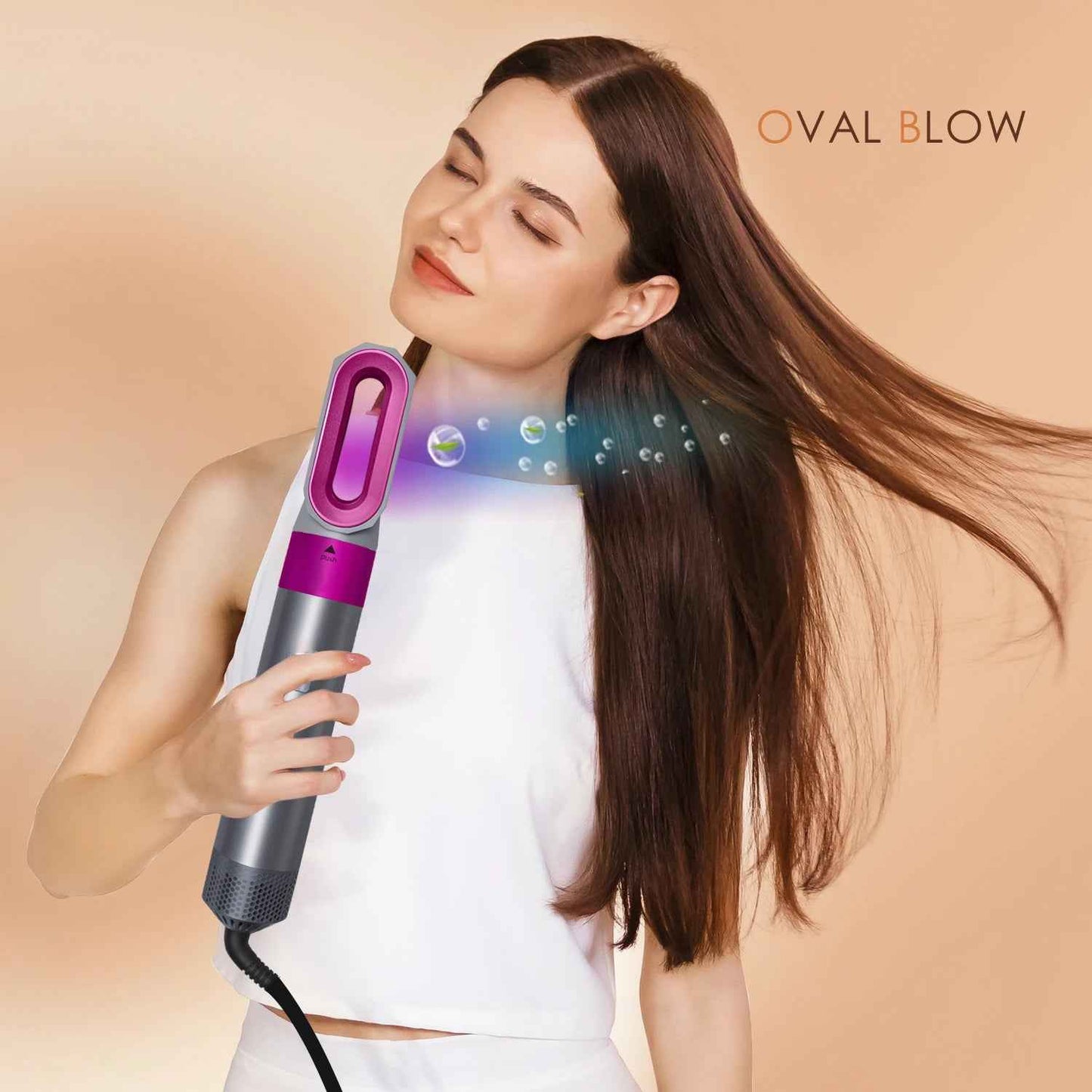 فرشاة هواء ساخن 5 في 1 – تصفيف احترافي وسهل في منزلك - Souqara.shop