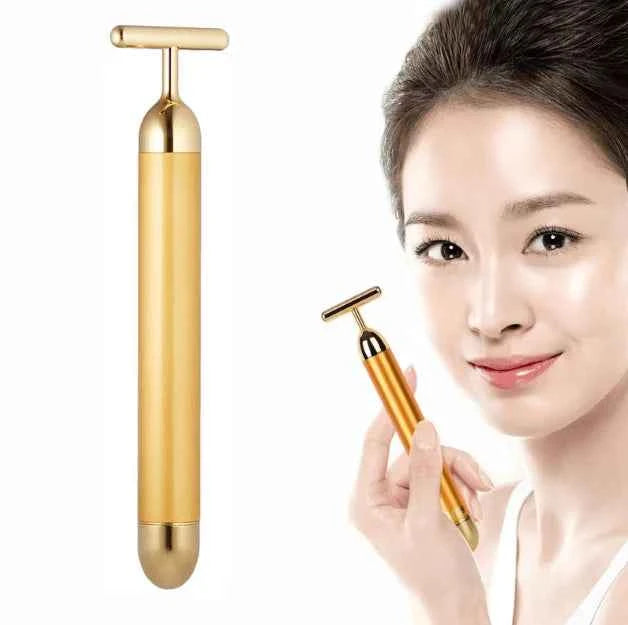 أداة تدليك الوجه الكهربائية بشكل V - اشراقة فورية وحل مثالي لإزالة الشعر - Souqara.shop