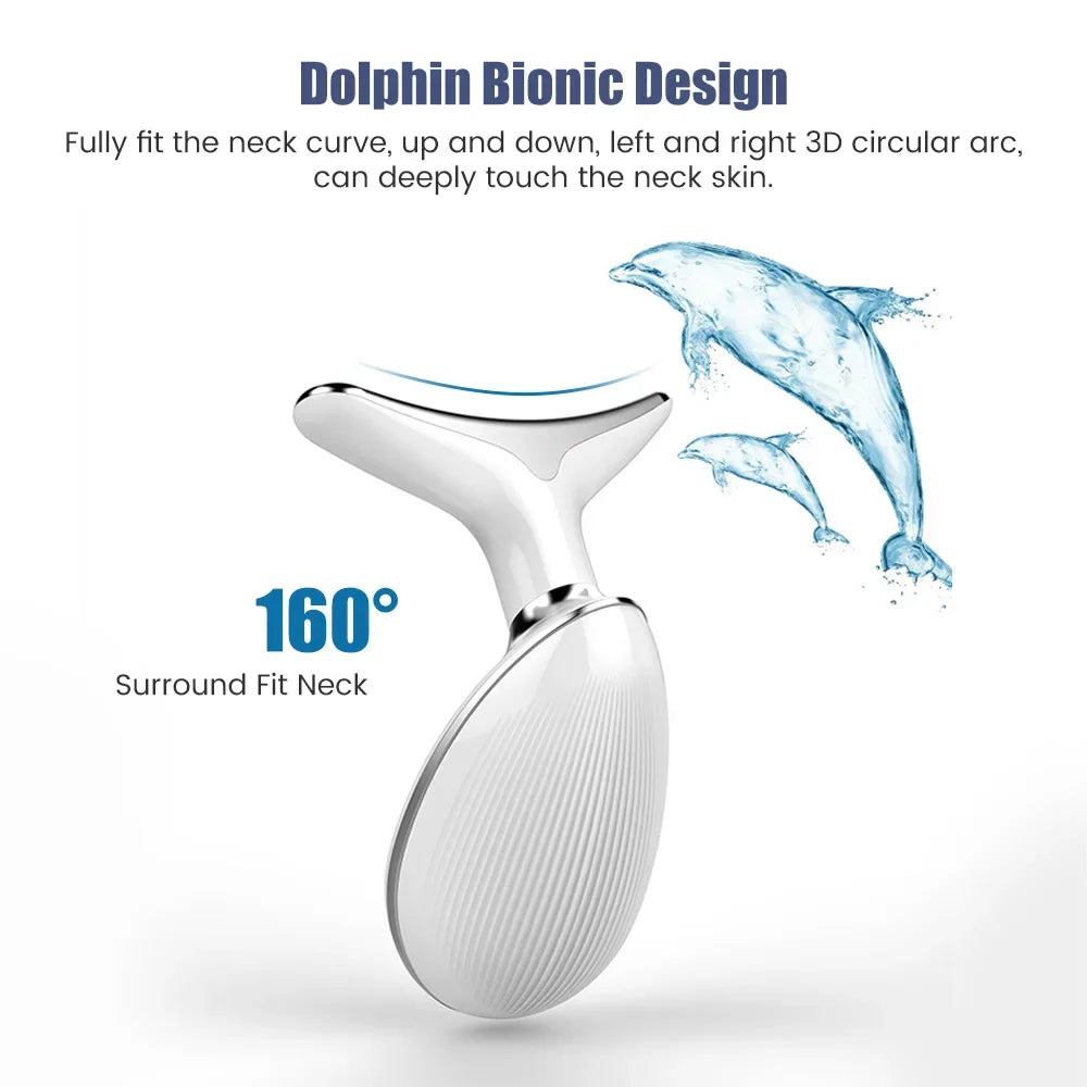 Anti-Wrinkle Beauty Device – EMS Microcurrent Face & Neck Lifting Massager