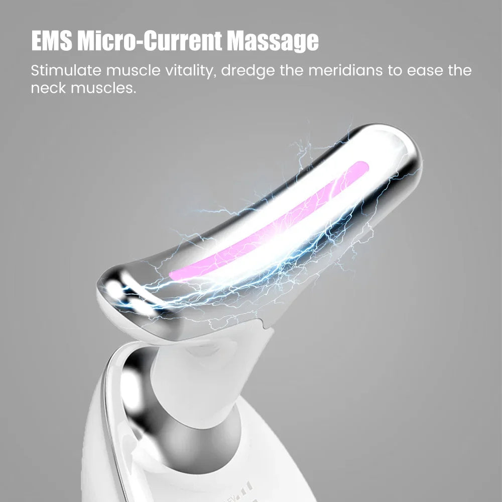 Anti-Wrinkle Beauty Device – EMS Microcurrent Face & Neck Lifting Massager