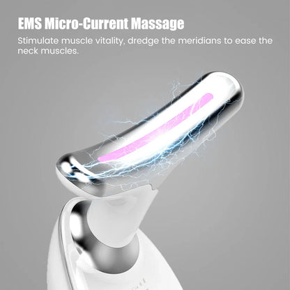 Anti-Wrinkle Beauty Device – EMS Microcurrent Face & Neck Lifting Massager