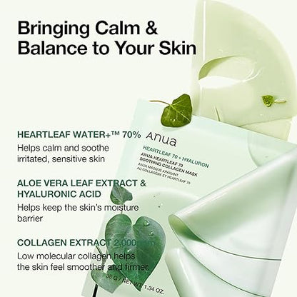 Anua - Soothing Collagen Mask